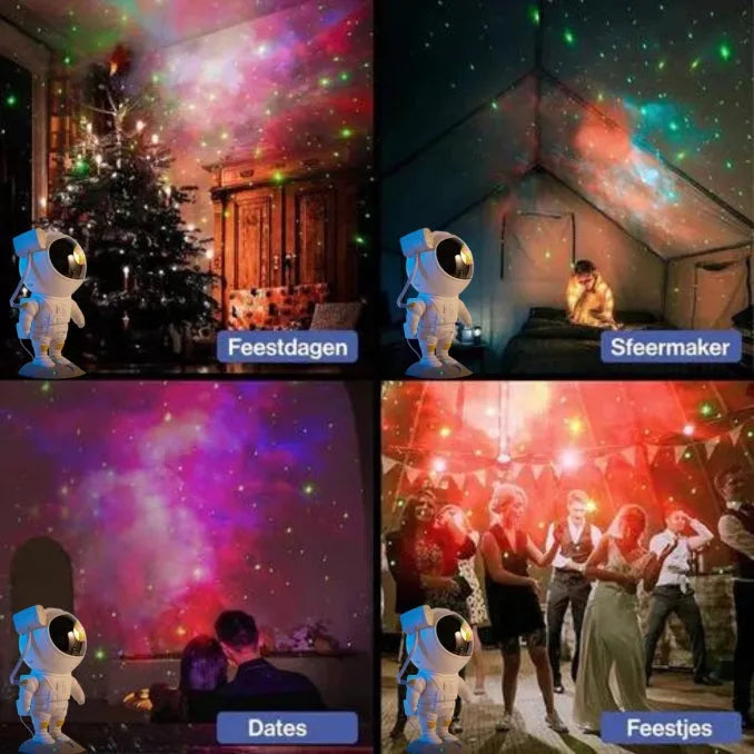 StarryDreams™️ Astronaut Projector - Ervaar De Magie Van De Sterrenhemel!