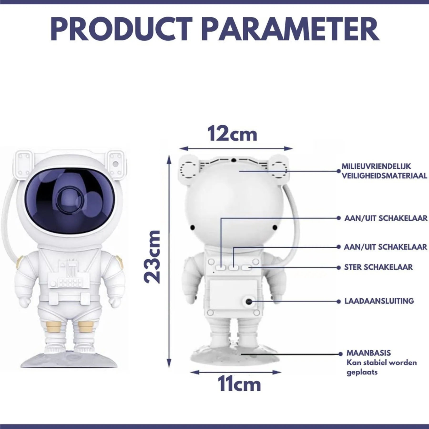 StarryDreams™️ Astronaut Projector - Ervaar De Magie Van De Sterrenhemel!