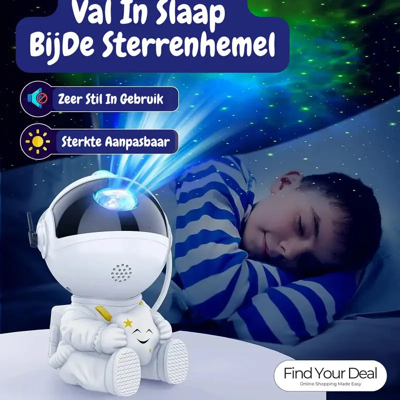 StarryDreams™️ Astronaut Projector - Ervaar De Magie Van De Sterrenhemel!