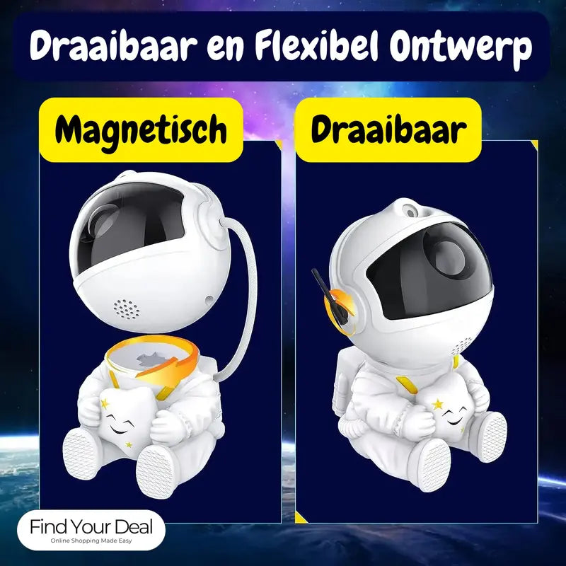 StarryDreams™️ Astronaut Projector - Ervaar De Magie Van De Sterrenhemel!